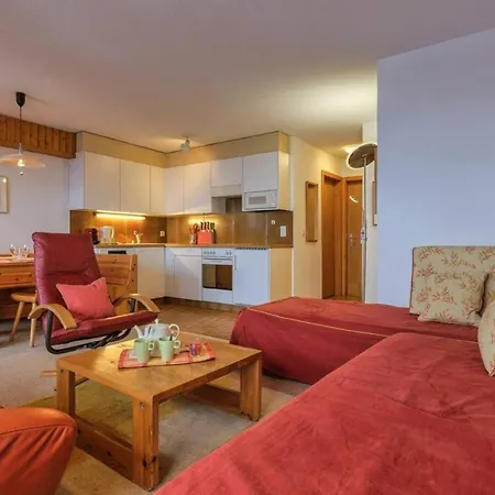 1 Bedroom By Skilift Indoor Garage Balcony Apartment La Tzoumaz